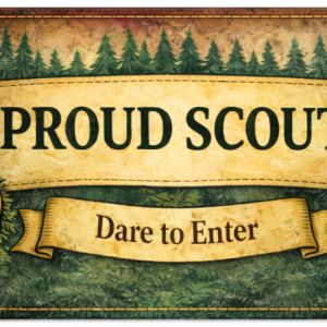 Proud Scout Sign