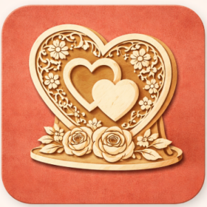Valentine Wood Art
