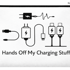 Charging Canvas Zipper Bag