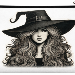 Witch Girl Zipper Bag