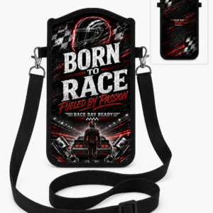 Born To Race Phone Pouch